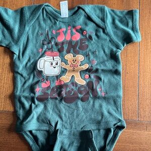 Pixie Lee and Co “Tis the Season” baby bodysuit